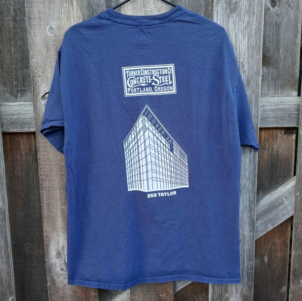 PORTLAND OREGON CONCRETE STEEL T SHIRT XL